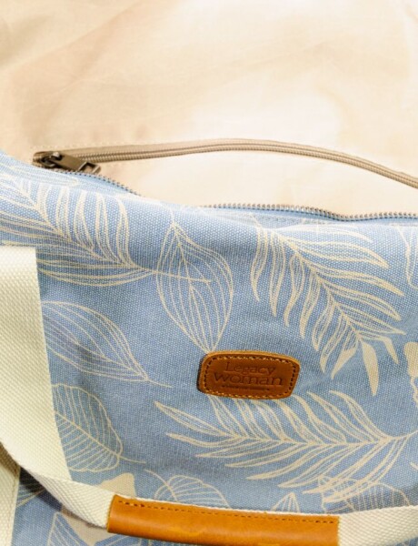 BOLSO CANVAS Azul