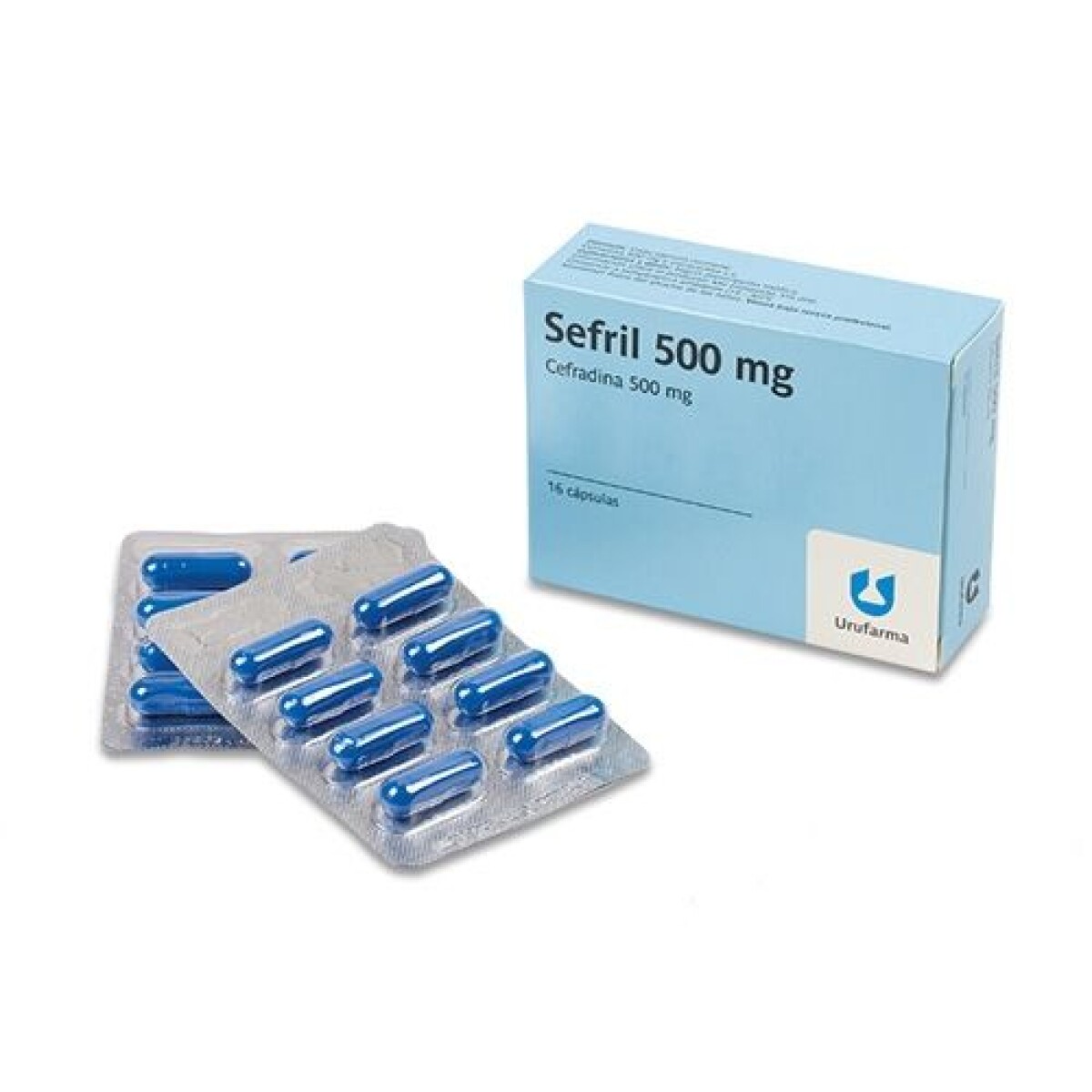 Sefril 500 mg x16 Cápsulas – Antibiótico de Amplio Espectro
