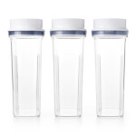 OXO GG JUEGO DE 3 DISPENSADORES DE CEREALES POP N/A