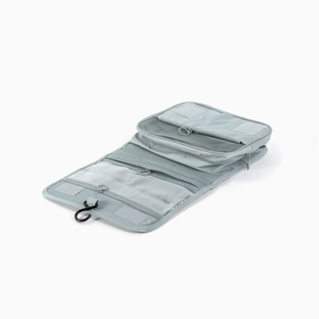 Neceser organizador con reparticiones Gris