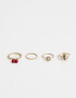Sets Anillos Flores Sets Anillos Flores - Dorado
