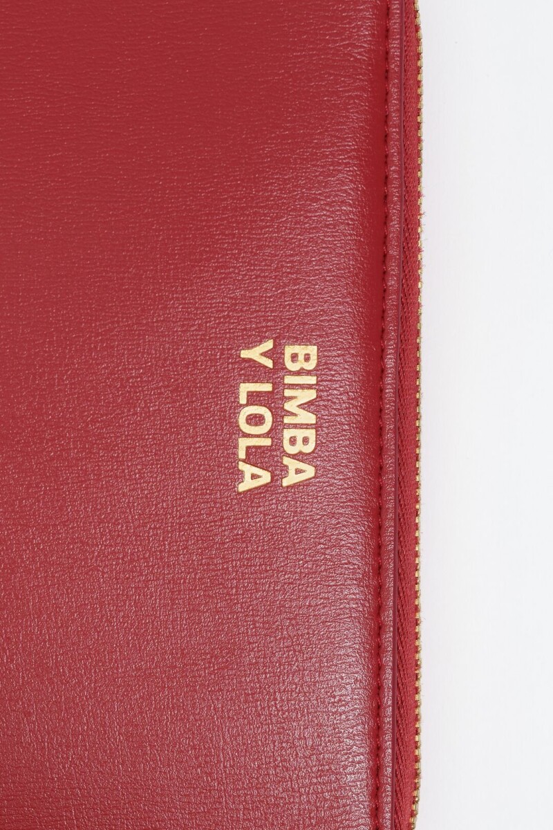 BILLETERA Rojo