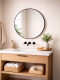 ESPEJO DECO PARA BAÑO NEGRO