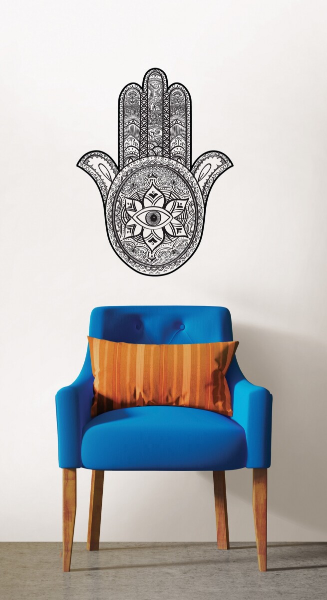 WALLPOPS HAMSA HAND WALL ART 