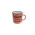 Taza de cerámica con mensajes 9.5x10x10cm Taza De Cerámica Con Mensajes 9.5x10x10cm