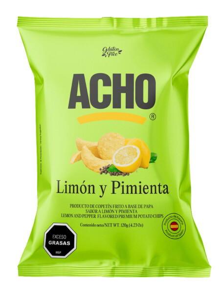 Papas chip Acho Limón y Pimienta Papas chip Acho Limón y Pimienta