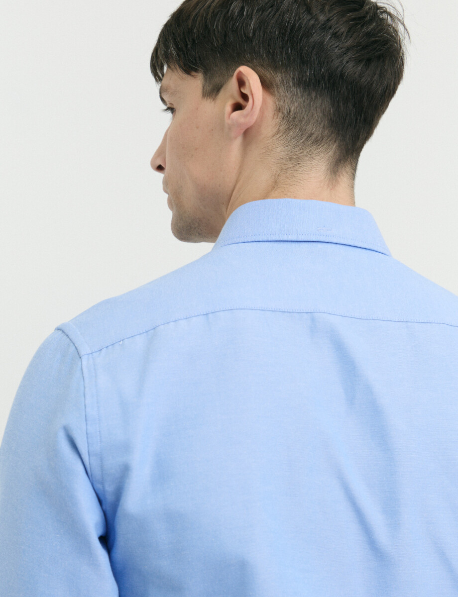012487 CAMISA HARRINGTON LABEL Celeste