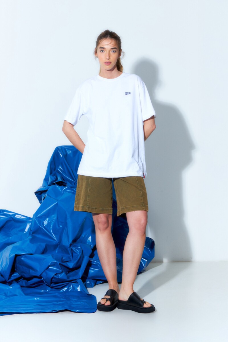 Remera soleil blanco