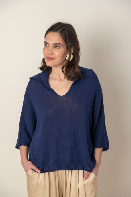 BLUSA SIRIO Azul