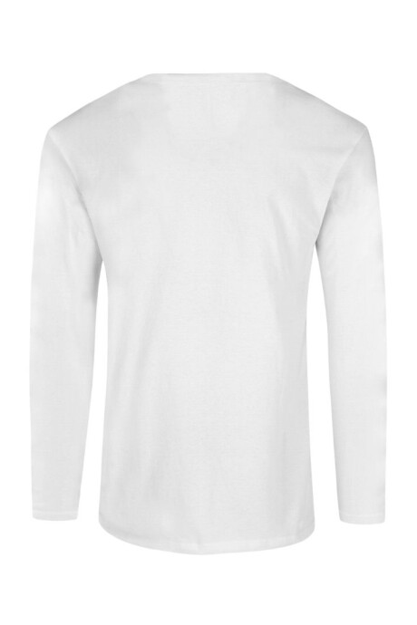 Camiseta a la base dry fit manga larga Blanco
