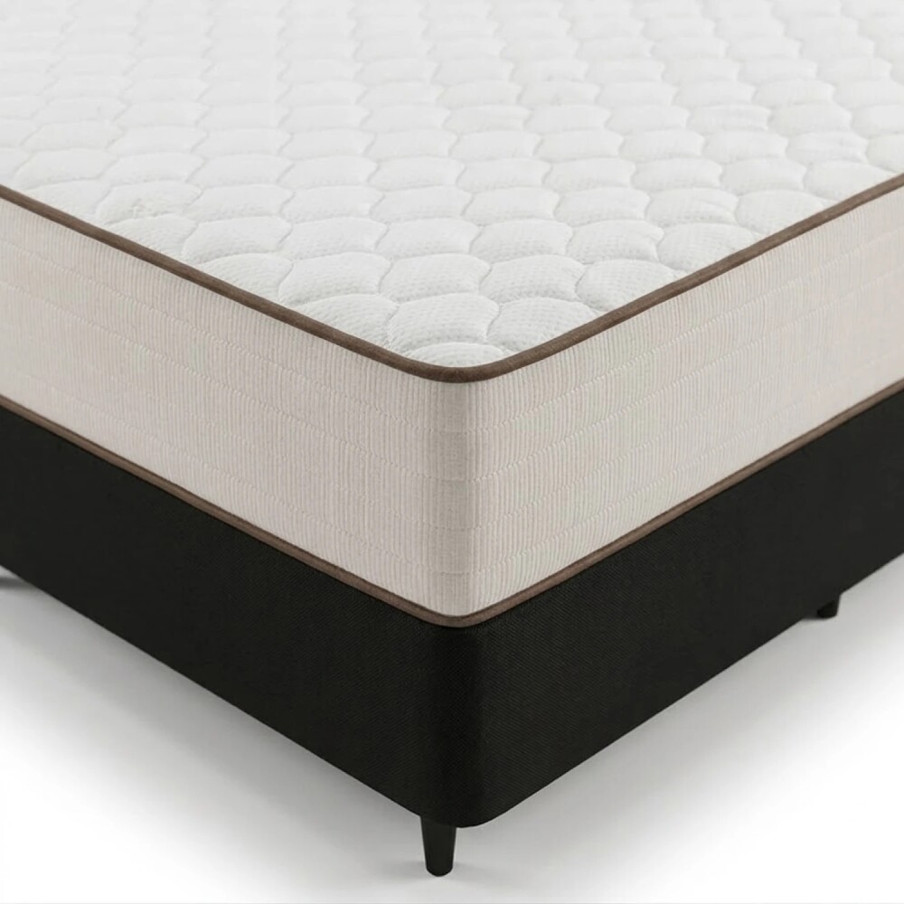 Combo dormitorio: Sommier 2 plazas + acolchado + 2 almohadas Combo dormitorio: Sommier 2 plazas + acolchado + 2 almohadas