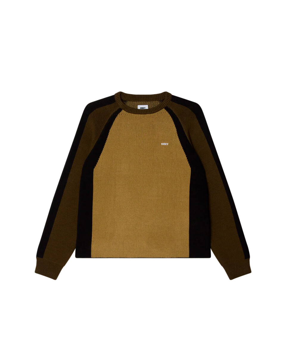 RAGLAN CREW NECK SWEATER 