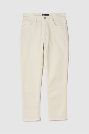 Jean Girlfriend Mujer Ecru