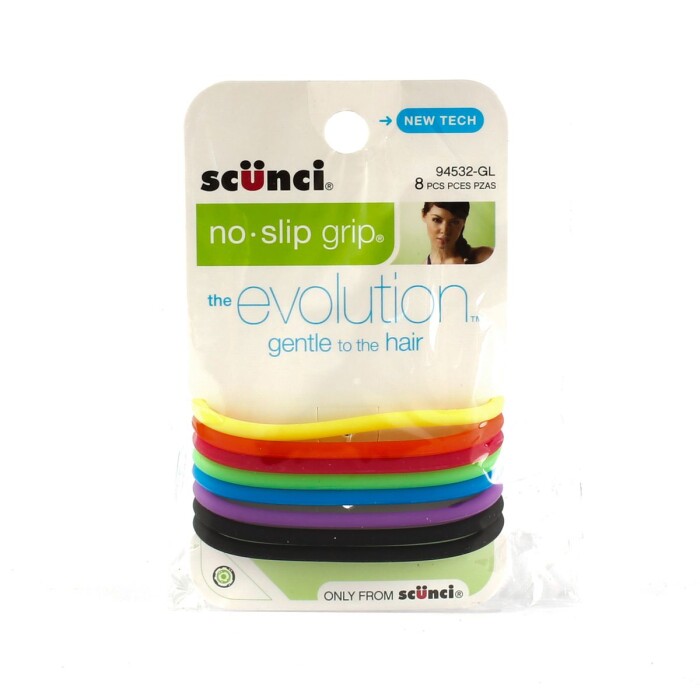 SCUNCI GOMAS EVOLUT SILIC ANTID.BRIL 8PZ única