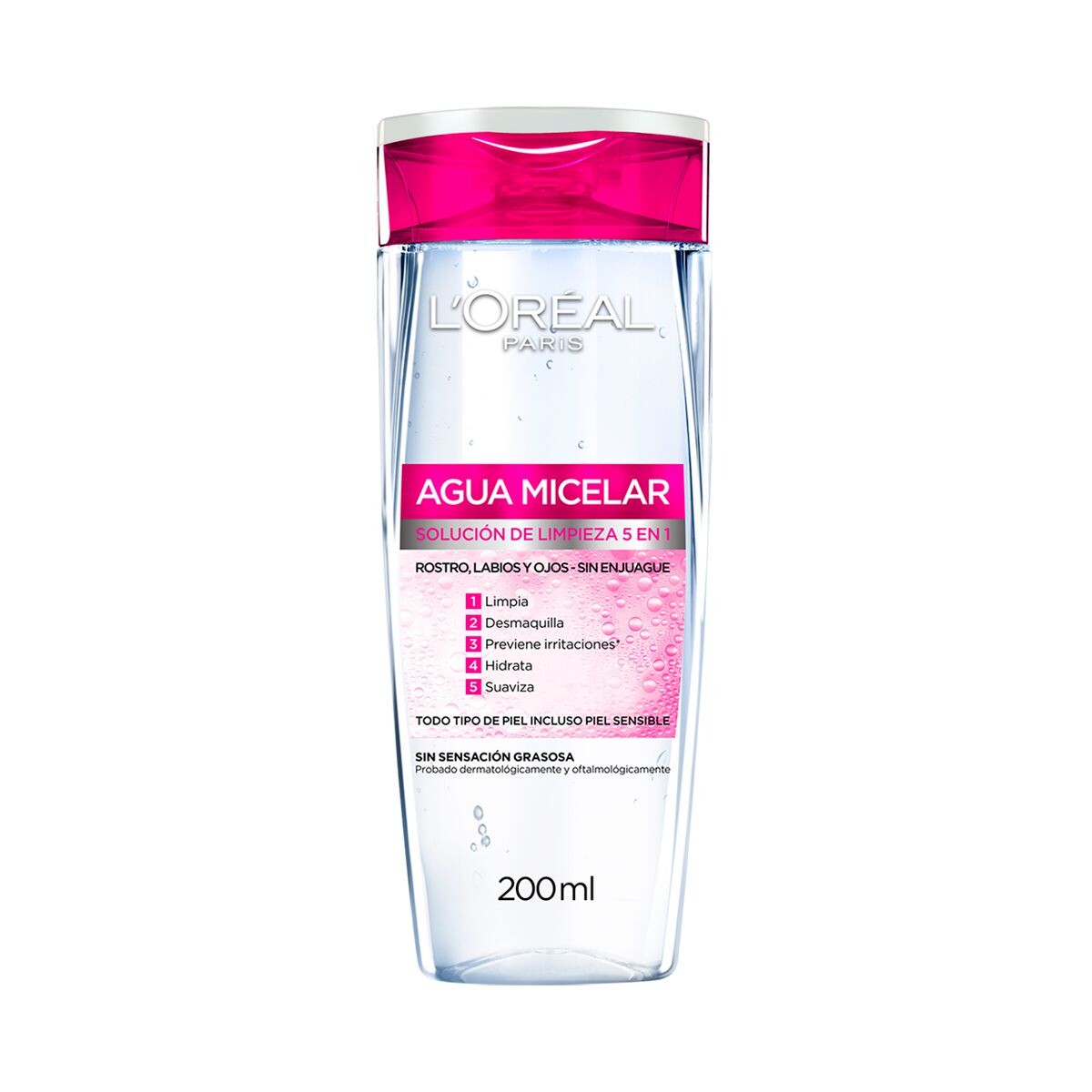 LOREAL DERMO EXP HT5 DESM. MICELAR 200ML 
