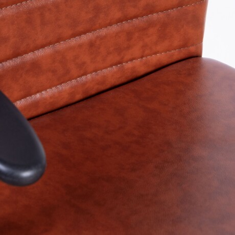 ASIENTO DE OFICINA PU-Y-METAL MARRON HY-537