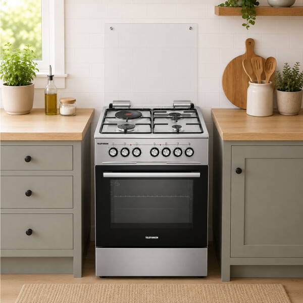 Cocina Combinada Turca Telefunken Tlf6031in COCINA COMBINADA TELEFUNKEN 3H TLF6031IN