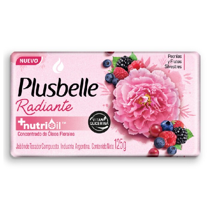 PLUSBELLE JABON BELLEZA RADIANTE UNID. X única
