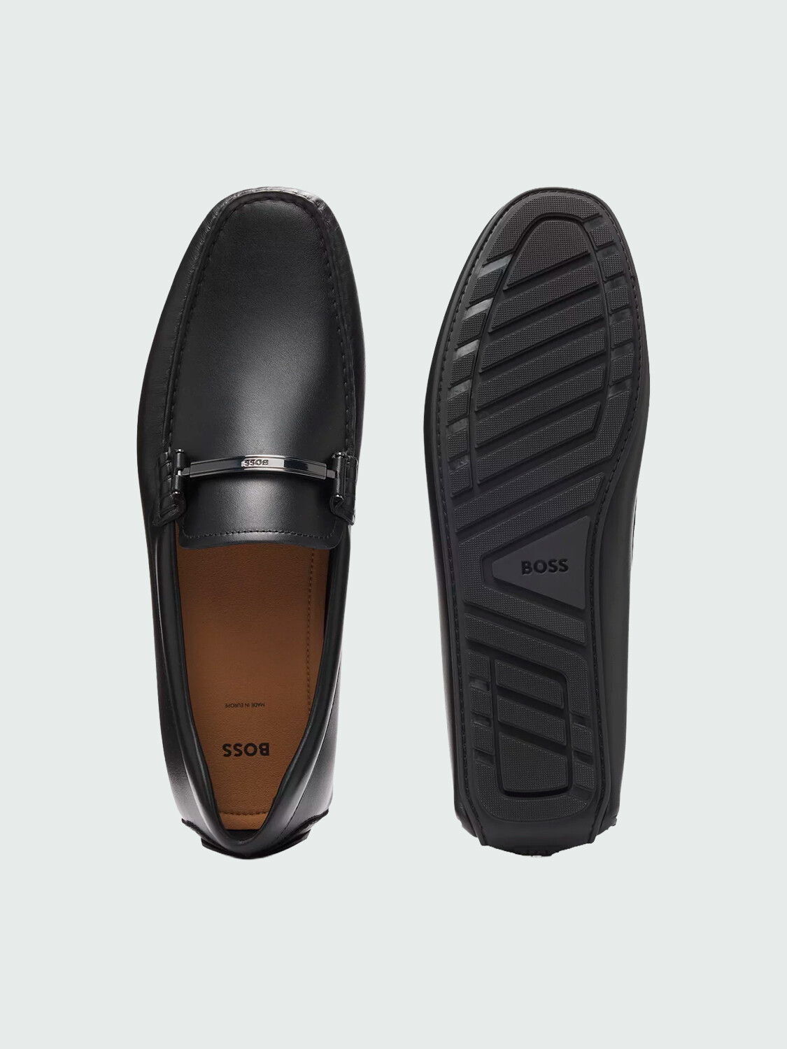 BOSS - Mocasines Noel_Mocc Negro Opaco