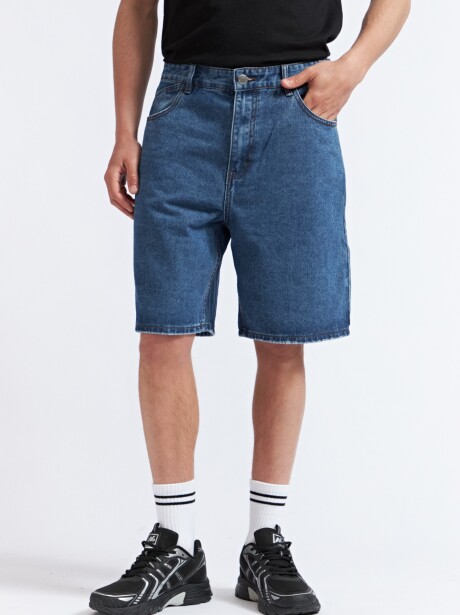 SHORT MARE AZUL