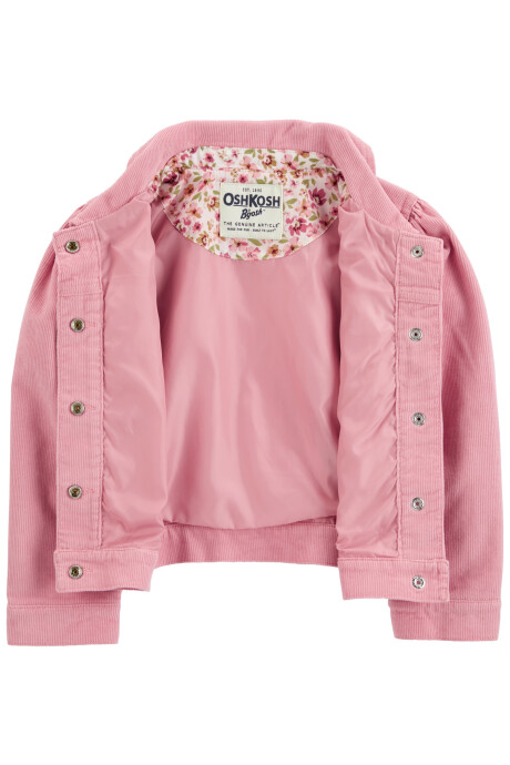 Campera de pana, rosada Campera de pana, rosada
