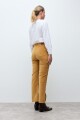 Pantalón Donna de pana ocre