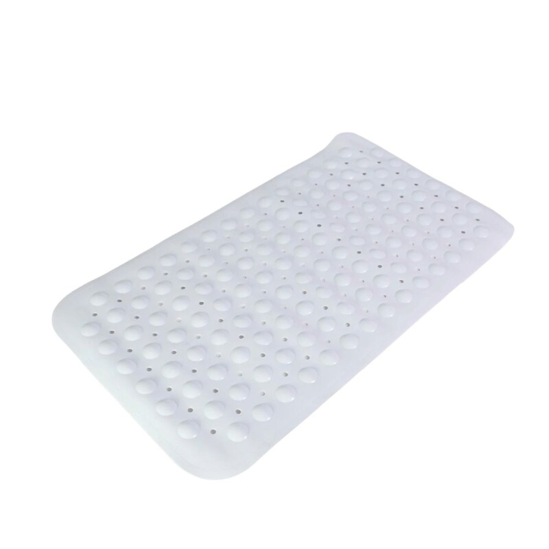 ALFOMBRA PLAST BLANCA P/BAÑO 38X70CM Unica