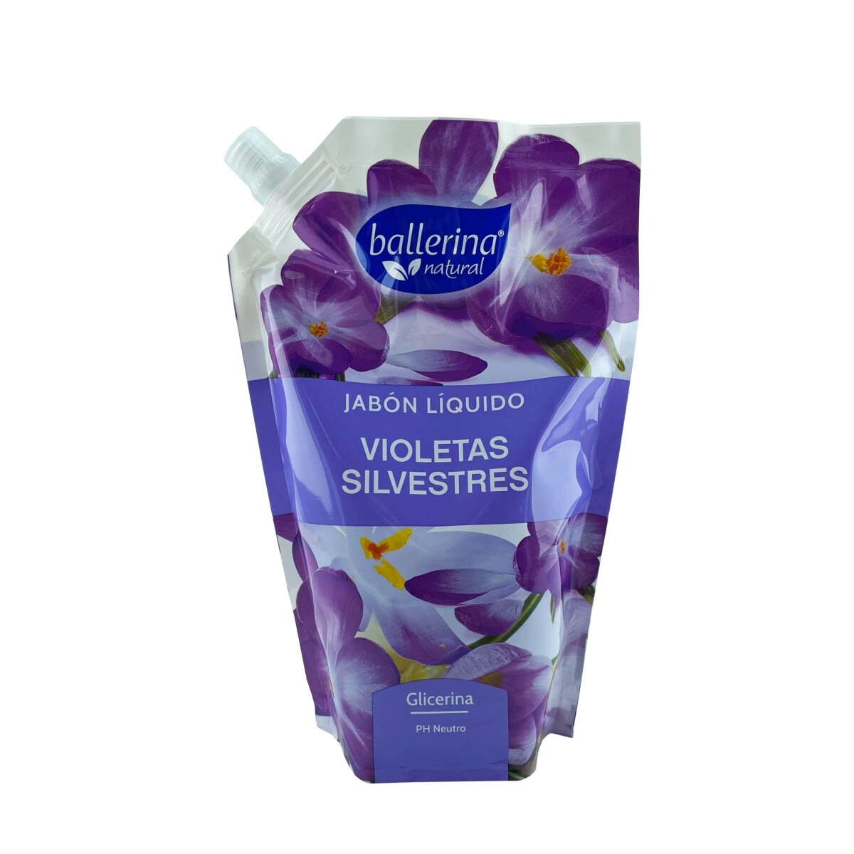 Ballerina Jabón líquido doypack 750ml - Violetas silvestres 