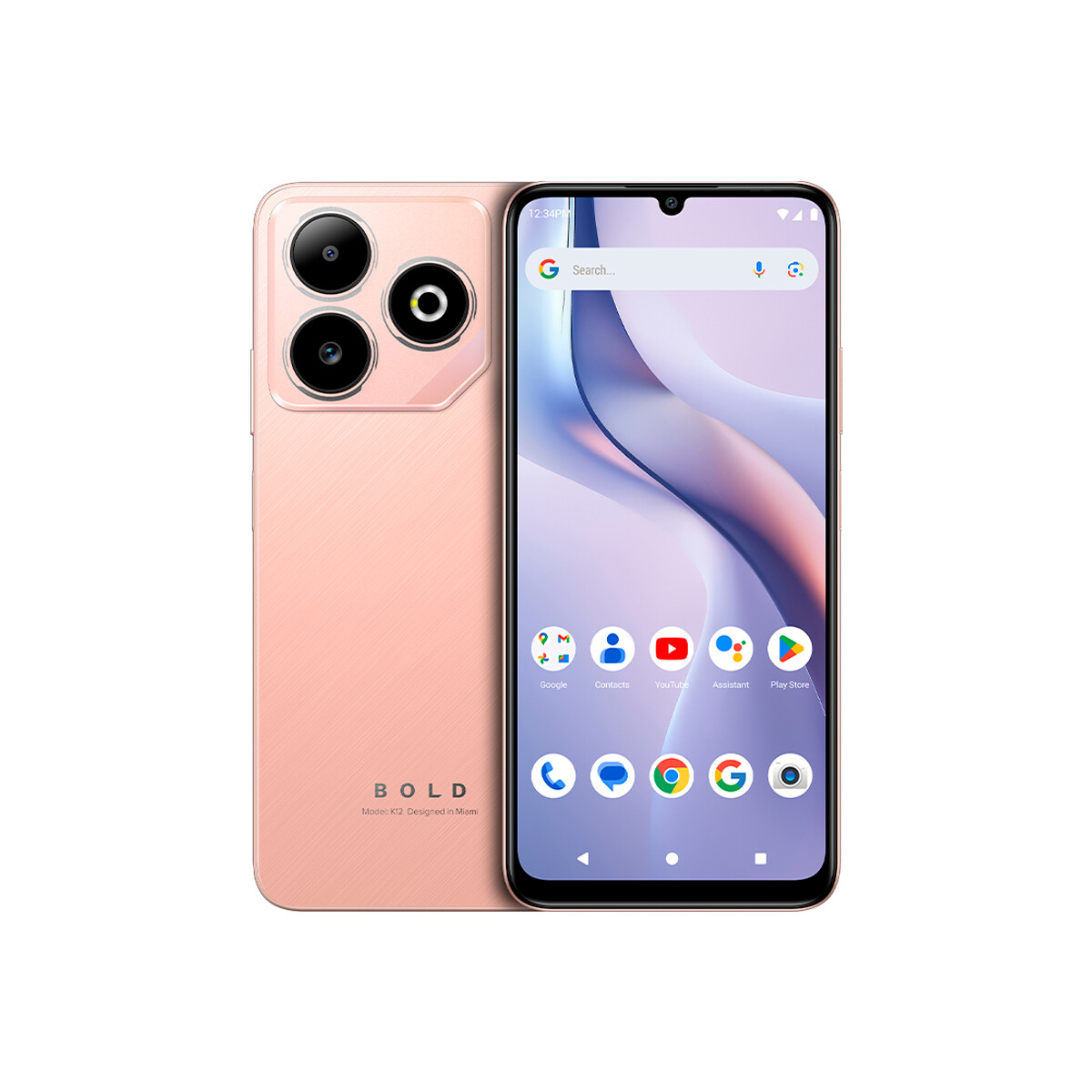 Blu Bold K12 Rosa 128GB Libre 