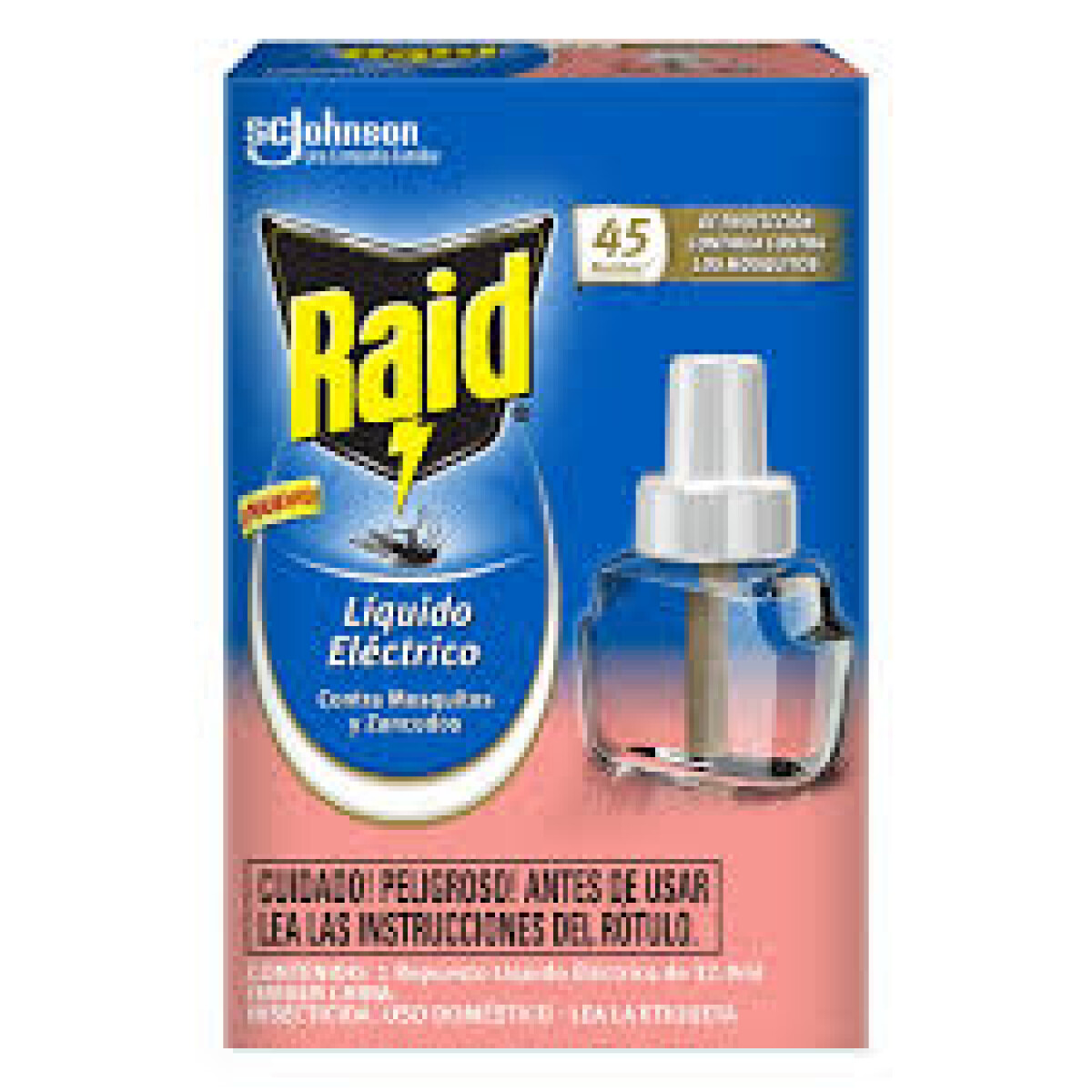Raid Liquido Repuesto 45 Noches Olor Floral 