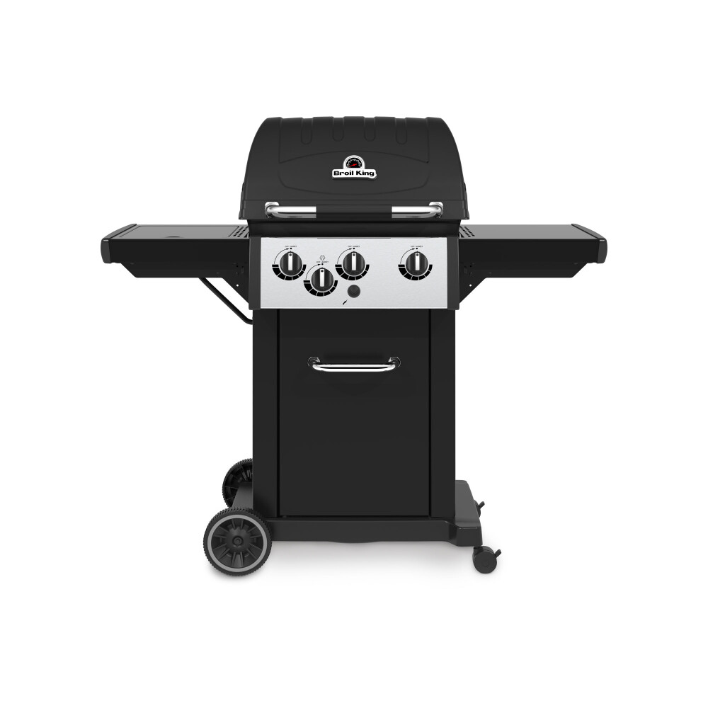 BARBACOA A GAS ACERO-INOXIDABLE NEGRO ROYAL 340