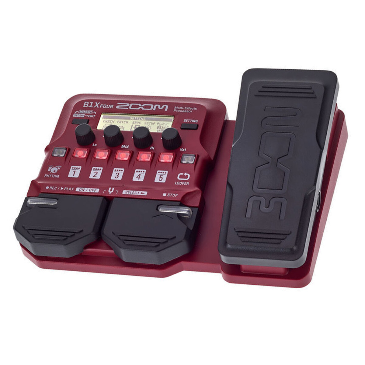 PEDAL DE MULTIEFECTOS ZOOM B1X FOUR BAJO 