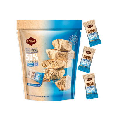 Halva mini Achva sin azúcar x15 unidades de 10g Halva Mini Achva Vain S/a 10g