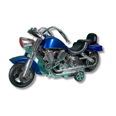 3x2 OUTLET Moto cromada en burbuja 36cm 3x2 Outlet Moto Cromada En Burbuja 36cm