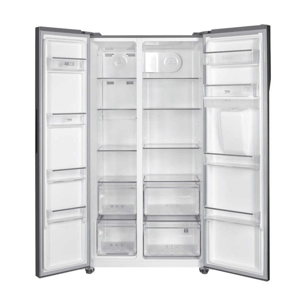 Refrigerador ProSmart™ Inverter Inox Side by side Beko 532L GNO5322WDXPN Refrigerador ProSmart™ Inverter Inox Side by side Beko 532L GNO5322WDXPN