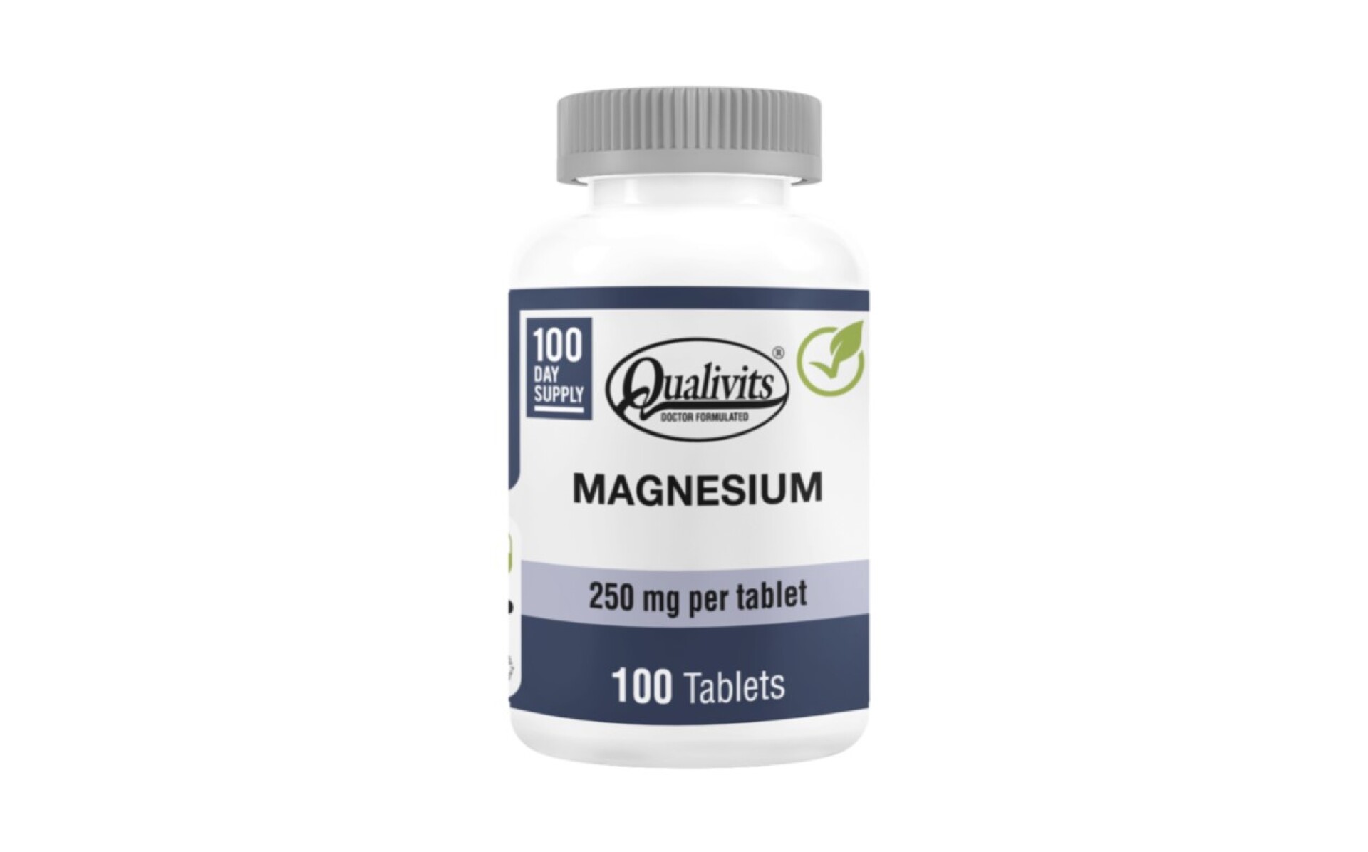 Magnesium 250mg 100caps Qualivits 