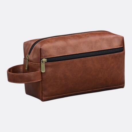 Neceser Bolso De Mano Masculino Marrón