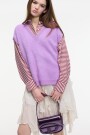 SWEATER SIN MANGAS Violeta