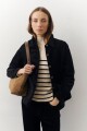 CHAQUETA CORDEROY NEGRO