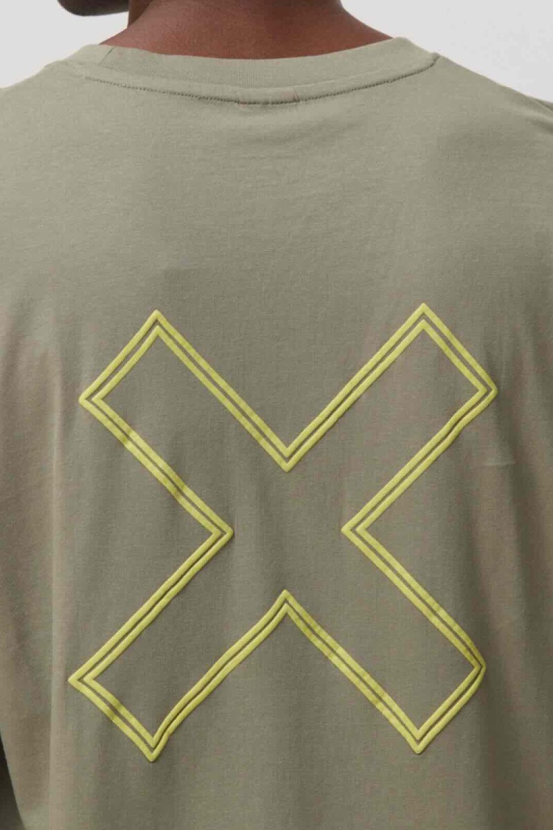 Camiseta Reef Olive Green