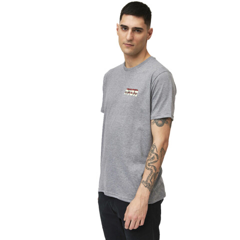 REMERA PORTAL Gris