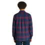 Camisa Franela Manga Larga Hombre Dark Sapphire Yd