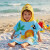 Bata Poncho Infantil Varios Diseños 100% Algodón 60 x 60 cm SELVA