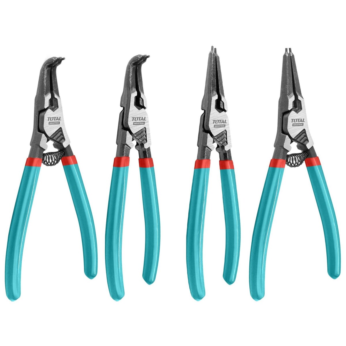 Set De 4 Pinzas De Seguro 7" 