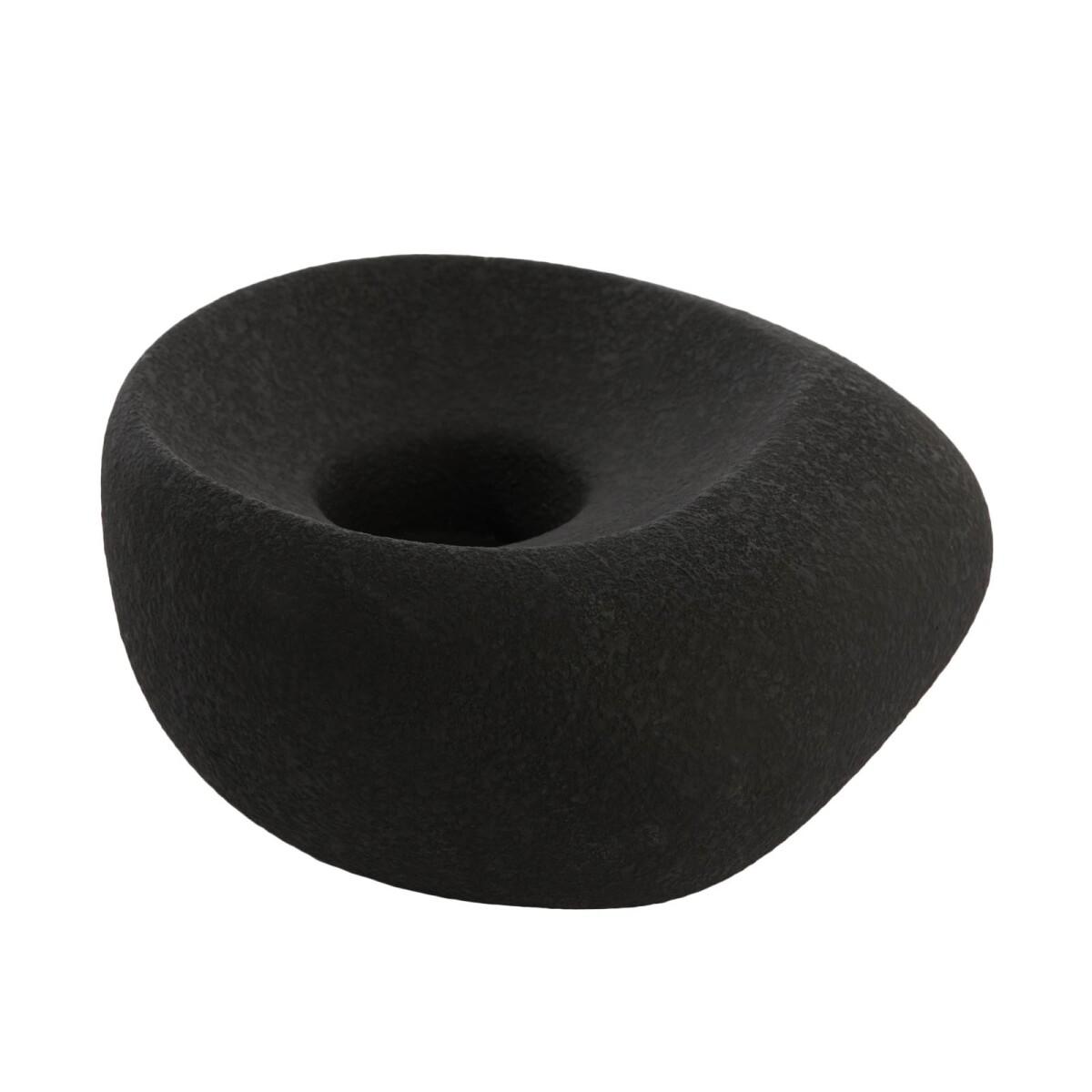 CANDELABRO - CERAMICA NEGRO ALKA 