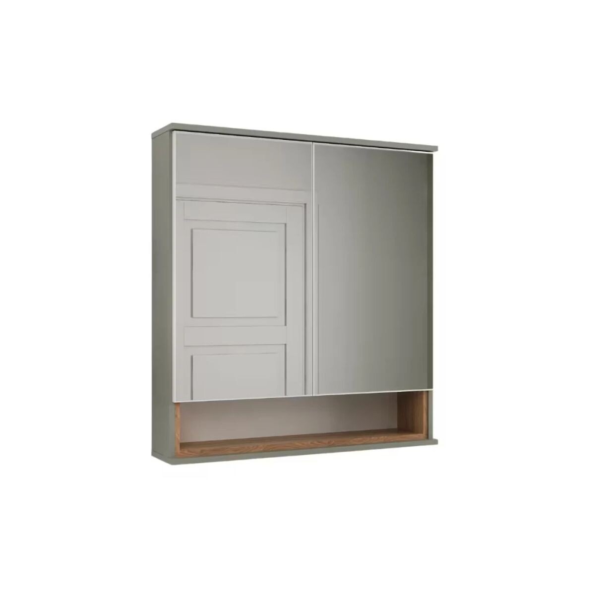 Botiquín Mariana 70 Cm Verde Con Catedral 