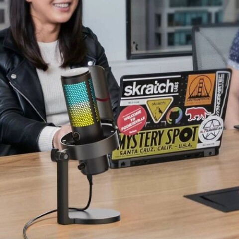 Micrófono Fifine A9 RGB USB - Negro Micrófono Fifine A9 RGB USB - Negro