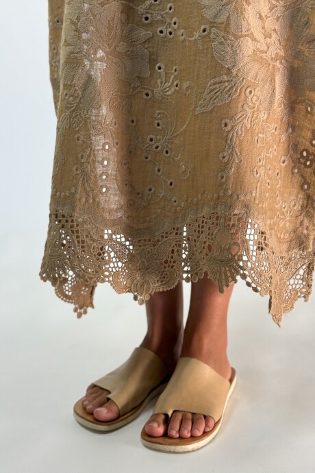 TUNICA CALETHIA Camel