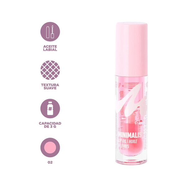 Labial Lip oil Minimalist frutilla