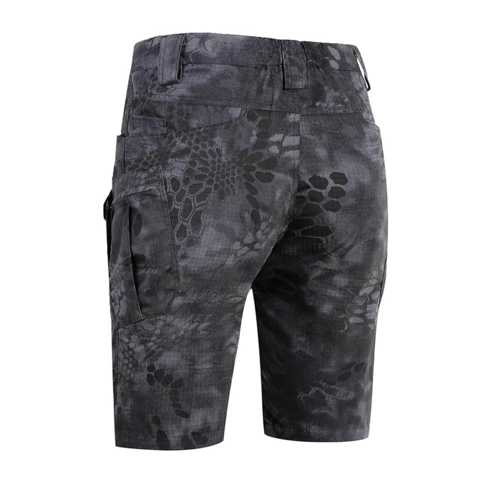Bermuda múltiples bolsillos Rip-stop IX7 - Black Python — Aventureros
